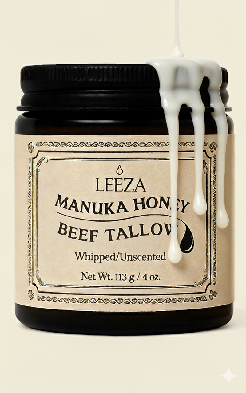 🌿 Nature’s Glow: Why Beef Tallow and Honey Balm Is the Skincare Revolution You Need
