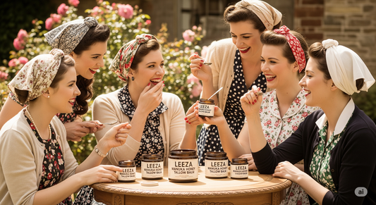 Leeza Manuka Honey Tallow Balm – The Vintage Secret for Modern Skin