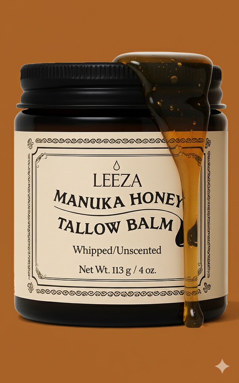 Leeza Skin Manuka Honey Tallow Balm