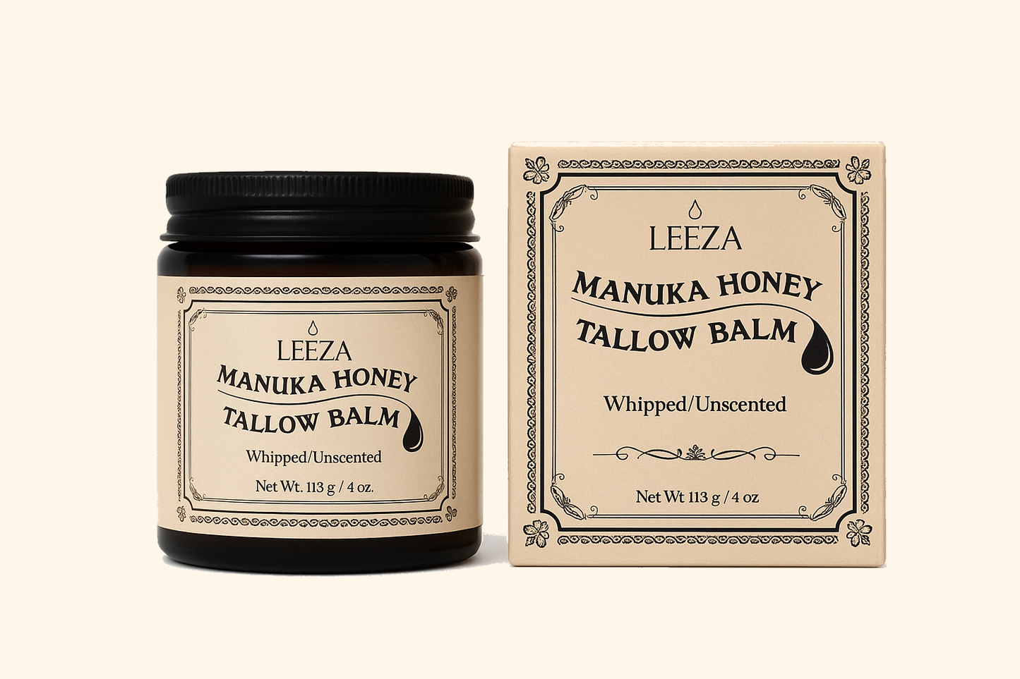 Leeza Skin Manuka Honey Tallow Balm